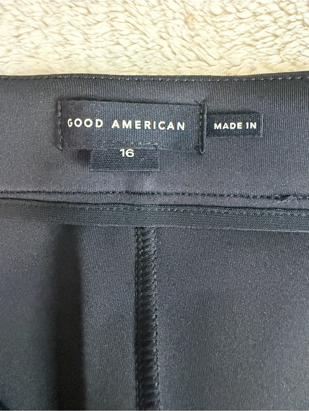 Good American Black Tailored Dress Pants - Picture 7 of 7